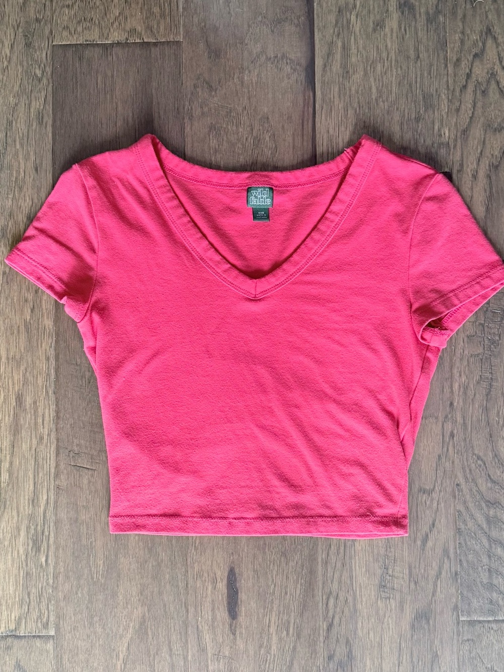 Women’s Wild Fable red crop top